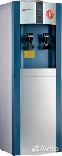 Кулер Aqua Work 16 LD/EN серебристый с синим