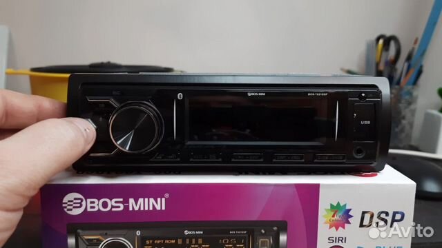 Магнитола Bos Mini Процессорная купить в Москве | Авито