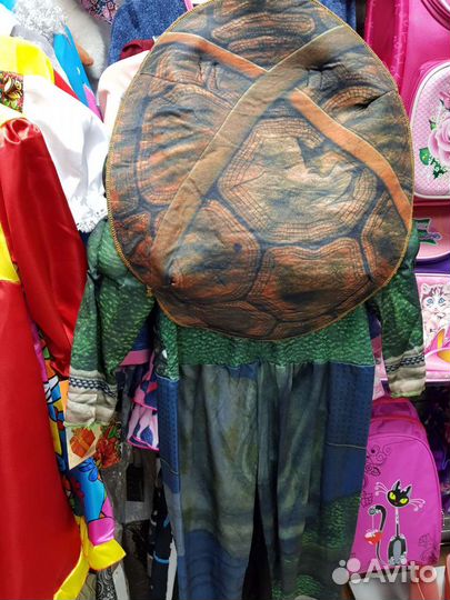 Костюм черепашки Нинзя. Размер S, М,L