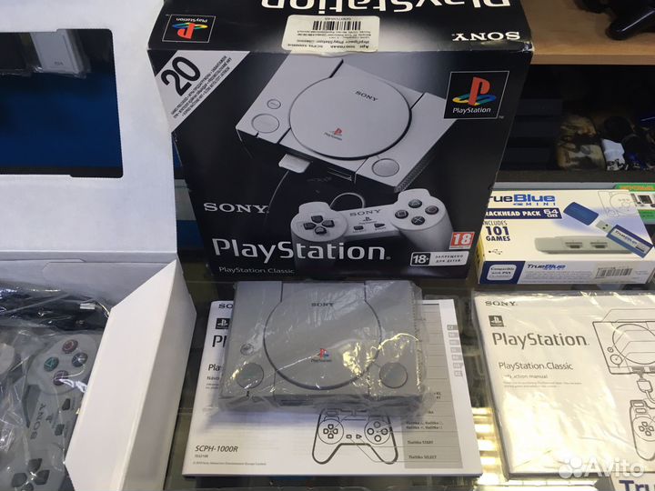 Sony Playstation Classic+2 картриджа