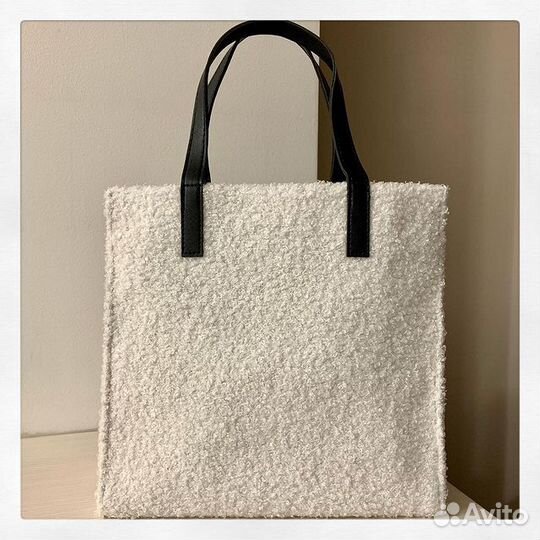 Сумка-тоут из искусственного меха