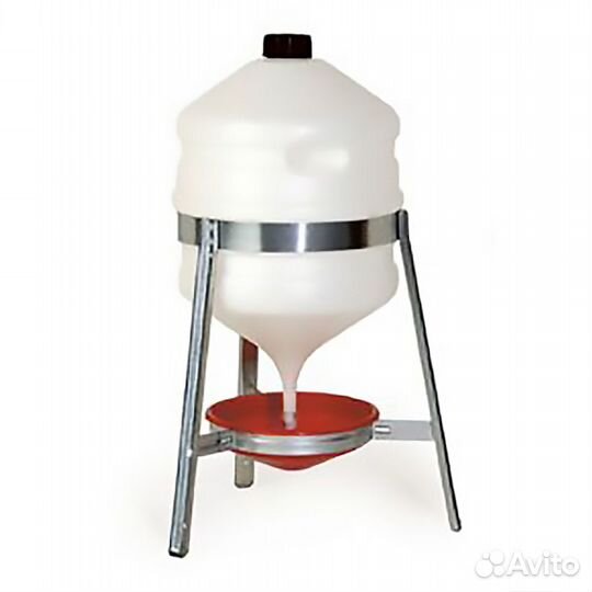 Поилка сифонная на металлических ножках 30 л