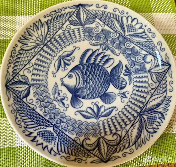Тарелка лфз рыба