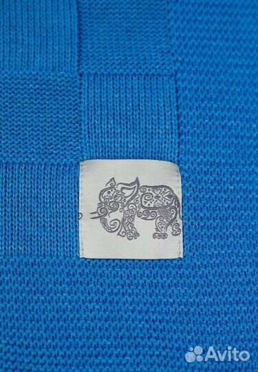 Плед детский вязаный 90*110