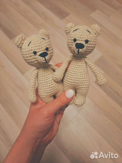 Вязаные игрушки ручной работы
