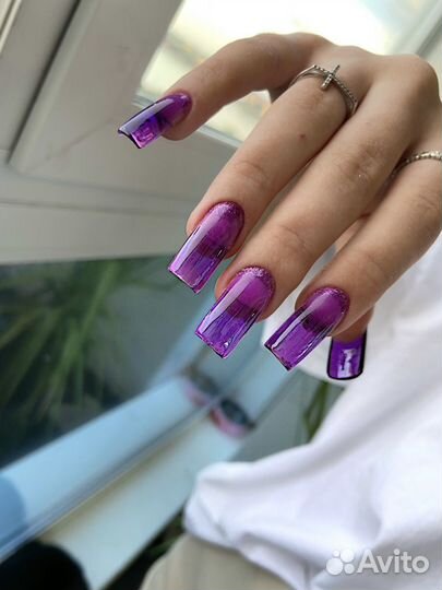 Наращивание ногтей. Гель лак.укрепление