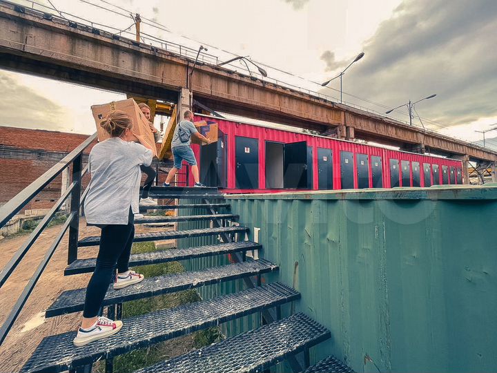 Аренда контейнера под склад 15 м²