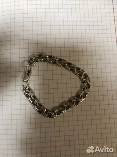 Серебряный браслет
