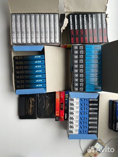 Аудиокассеты запечатанные