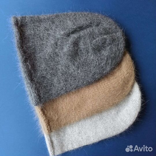 Шапка вязаная ручная работа