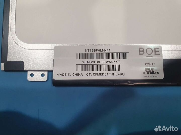 Матрица 15.6slim 30pin 1920*1080 крепление вер/низ