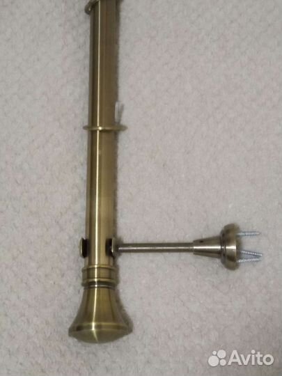 Гардина для штор стильная латунь