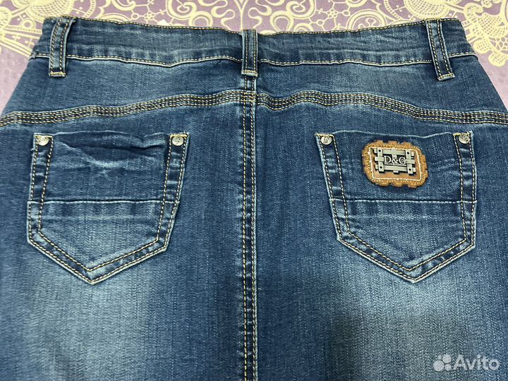 Джинсовая юбка