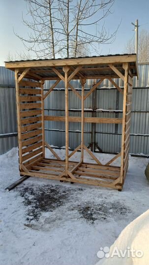 Дровник дровница уличная