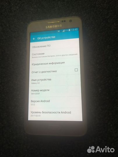 Samsung Galaxy A3 SM-A300F, 16 ГБ