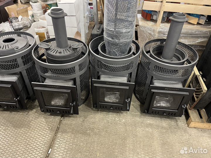 Печь банная чугунная Гефест Искандер 18