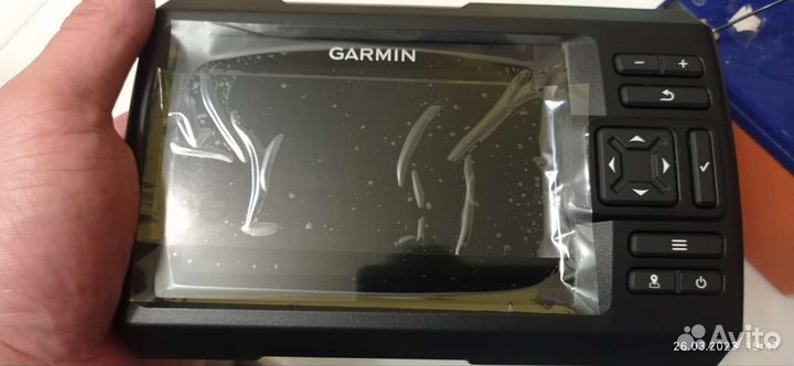 Garmin striker vivid 5CV с датчиком GT20 c крышкой