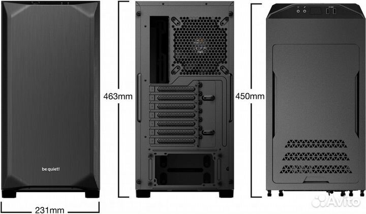 Корпус Be Quiet Pure Base 500 Black