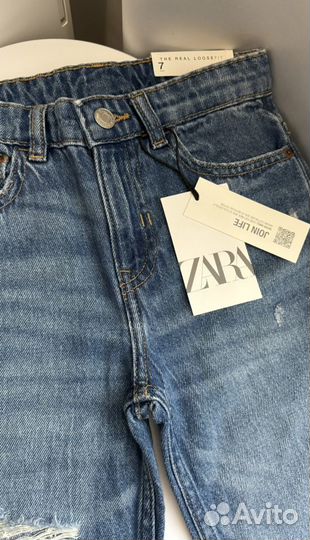 Новые джинсы и толстовка zara 122