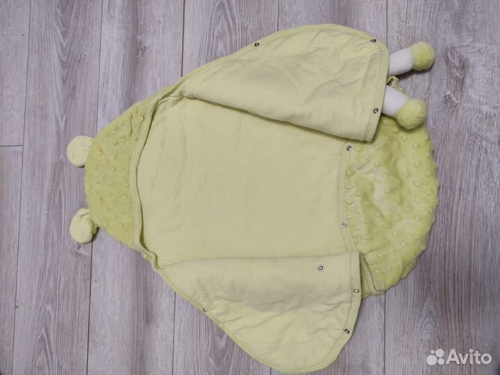 Пледик конвертик для малыша