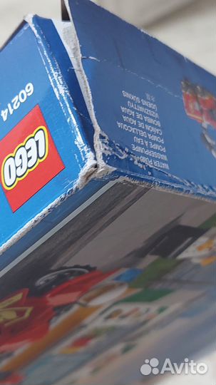 Lego city 60214 Пожар в бургер-кафе (с Коробкой)