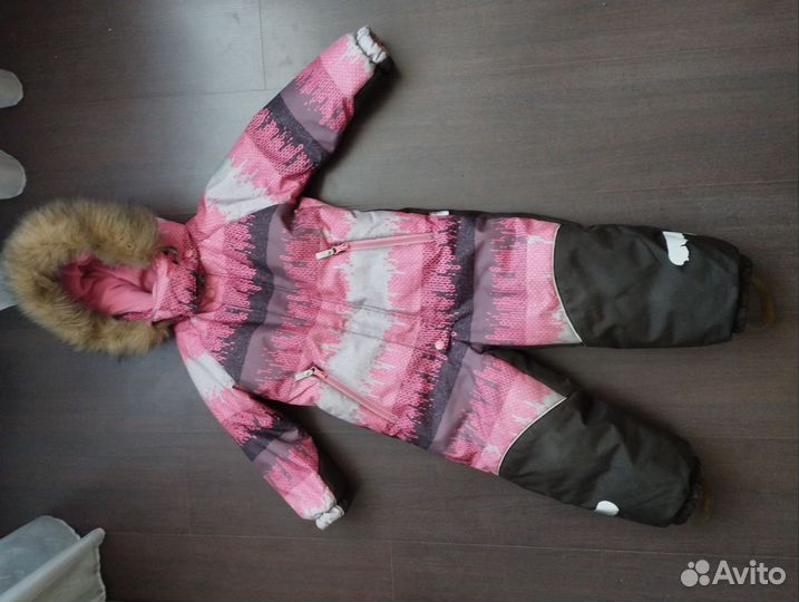 Зимний комбинезон для девочки 104