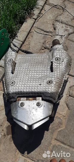 Kawasaki zx6r 2007-2008 глушитель сток