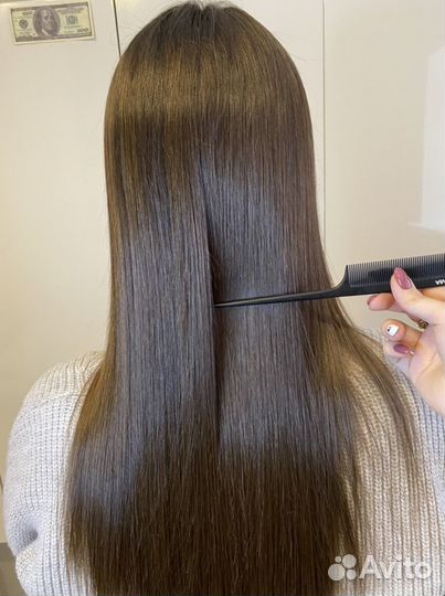 Кератин ботокс волос