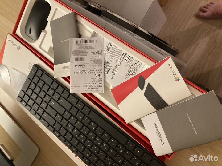 Microsoft Designer клавиатура + мыш