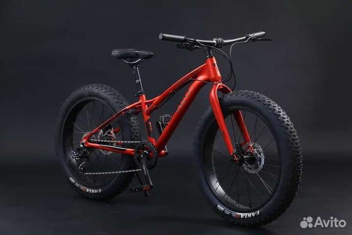 Фэтбайк подростковый 24 Алюминий гидравлика новый