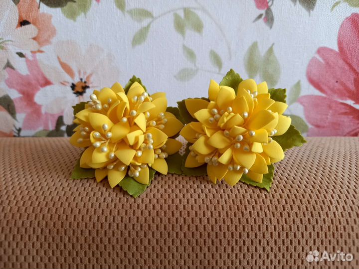 Резинки для волос ручной работы