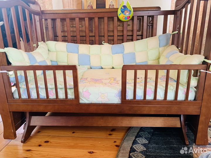 Кровать Giovanni детская с поперечным маятником