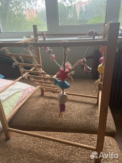 Игровая площадка для попугая