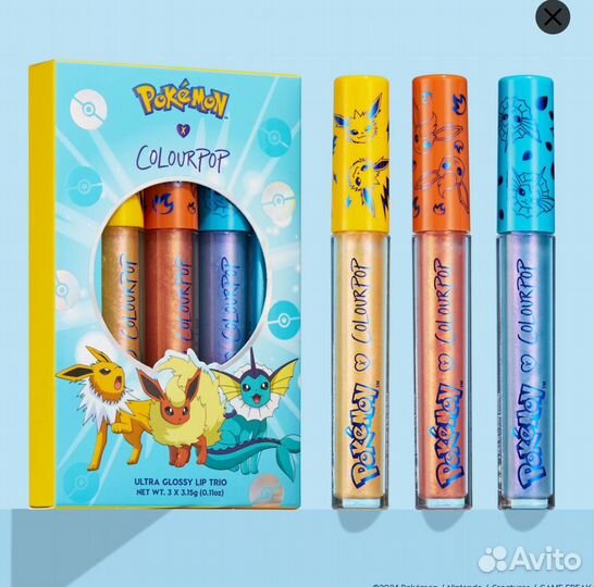 Colourpop x Pokemon выкуп (есть опт)