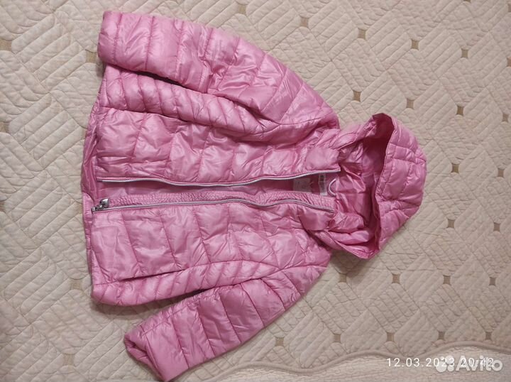 Куртка H&M на девочку, 7-8 лет
