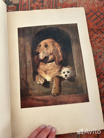 Книга с репродукциями картин 1910 год Англия