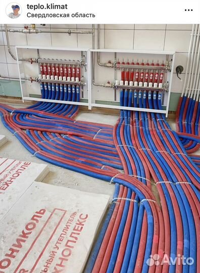 Монтаж отопления в частном доме