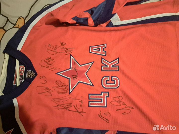 Хоккейная джерси цска