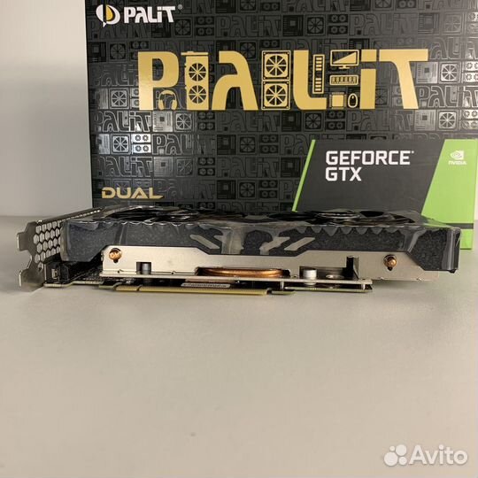 Видеокарта Palit GeForce GTX 1660 Ti Dual 6gb