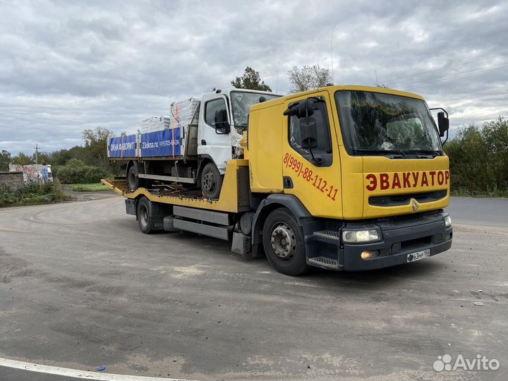 Грузовой эвакуатор(трал низкорамный)