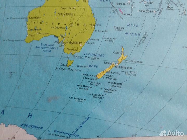 Карта мира. Коврик на стол