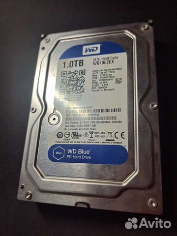 Жесткий диск WD blue 1tb купить в Москве | Электроника | Авито