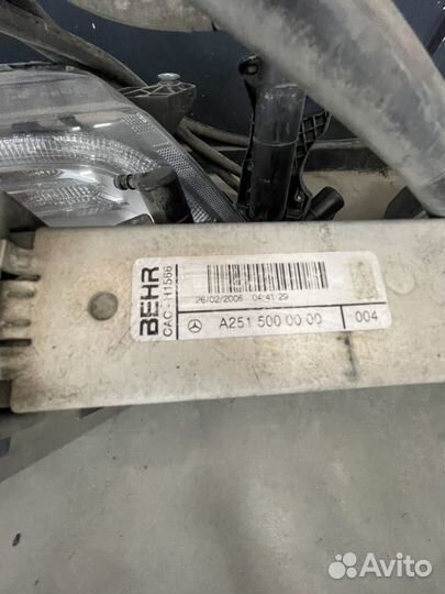 Интеркулер w164