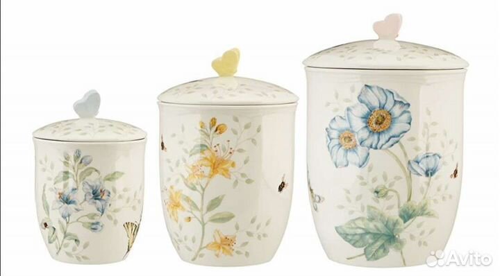 Набор банок Lenox Butterfly Meadow Ленокс