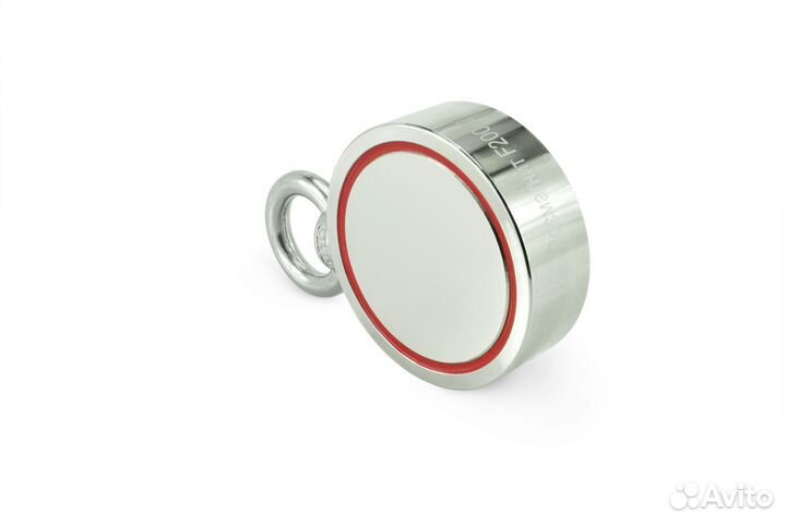 Поисковый магнит двухсторонний F200х2 тип2+Веревка