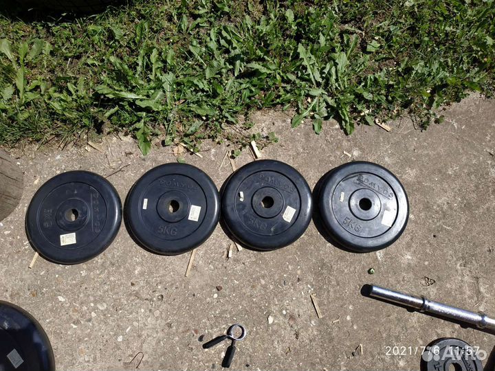 Спортивные блины 20 кг, 5 кг
