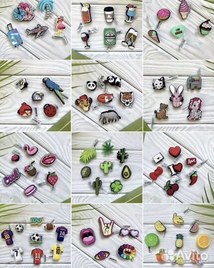 Значки украшения на crocs