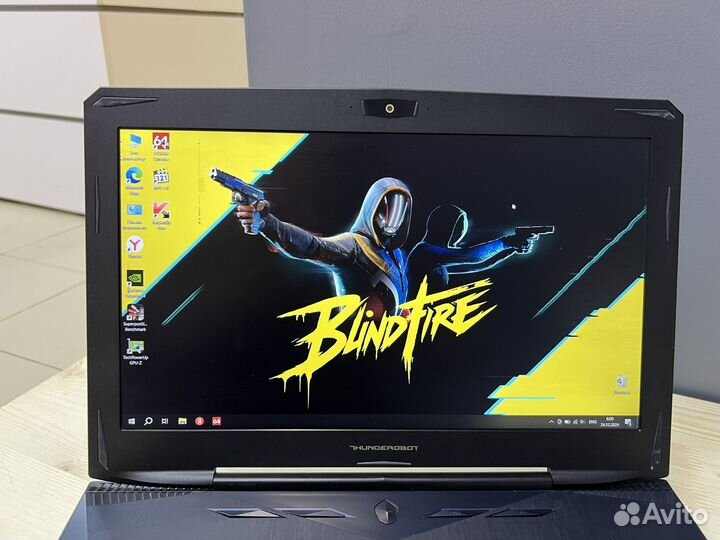 Игровой ноутбук i7-7700hq/8gb/gtx1050Ti