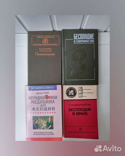 Книги по акушерству и гинекологии
