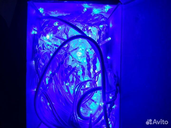 Гирлянда уличная бахрома